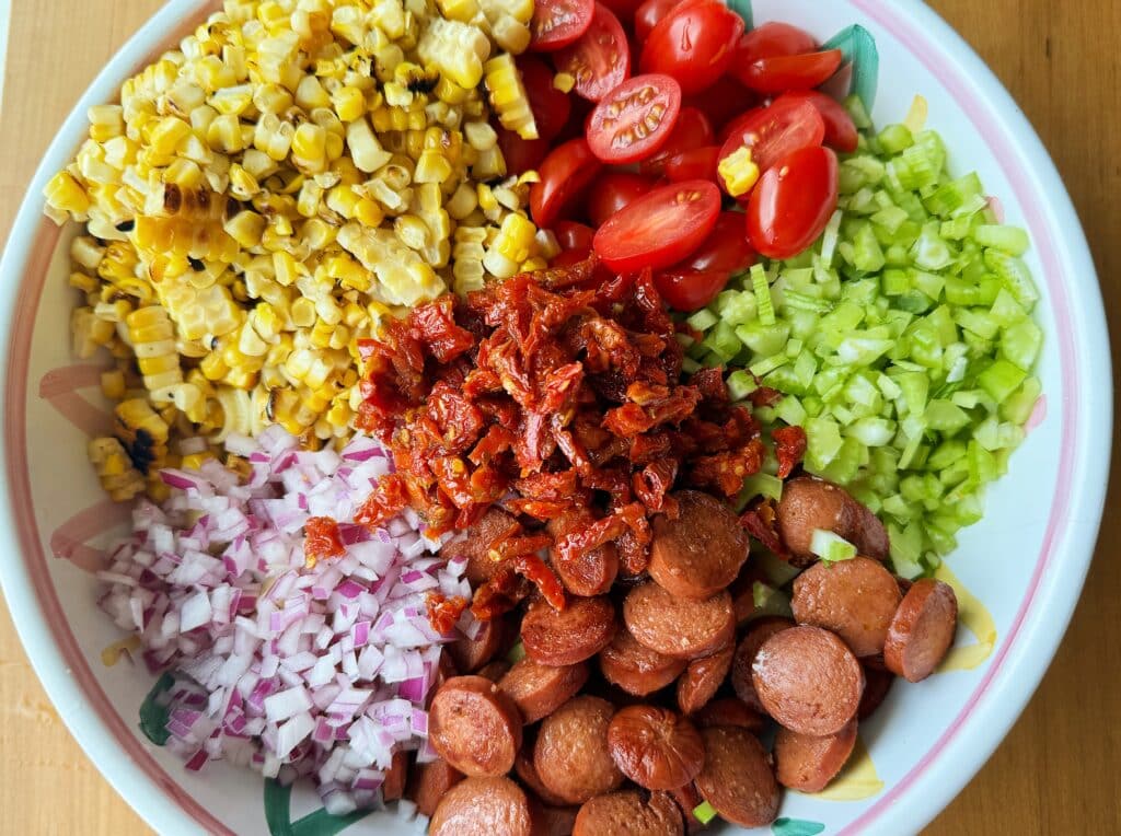 Hot Dog Pasta Salad Carolina Gelen