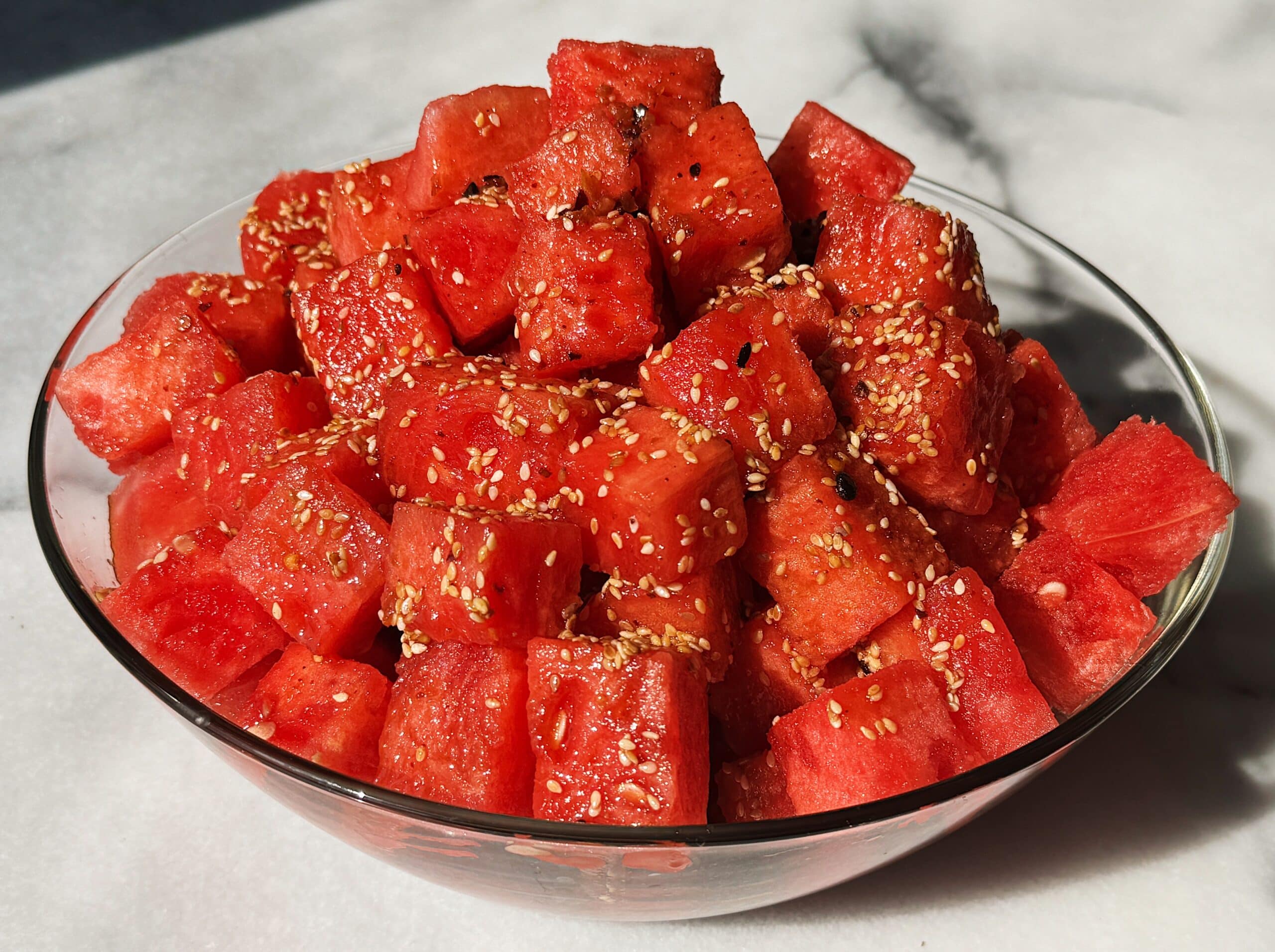 spicy watermelon salad