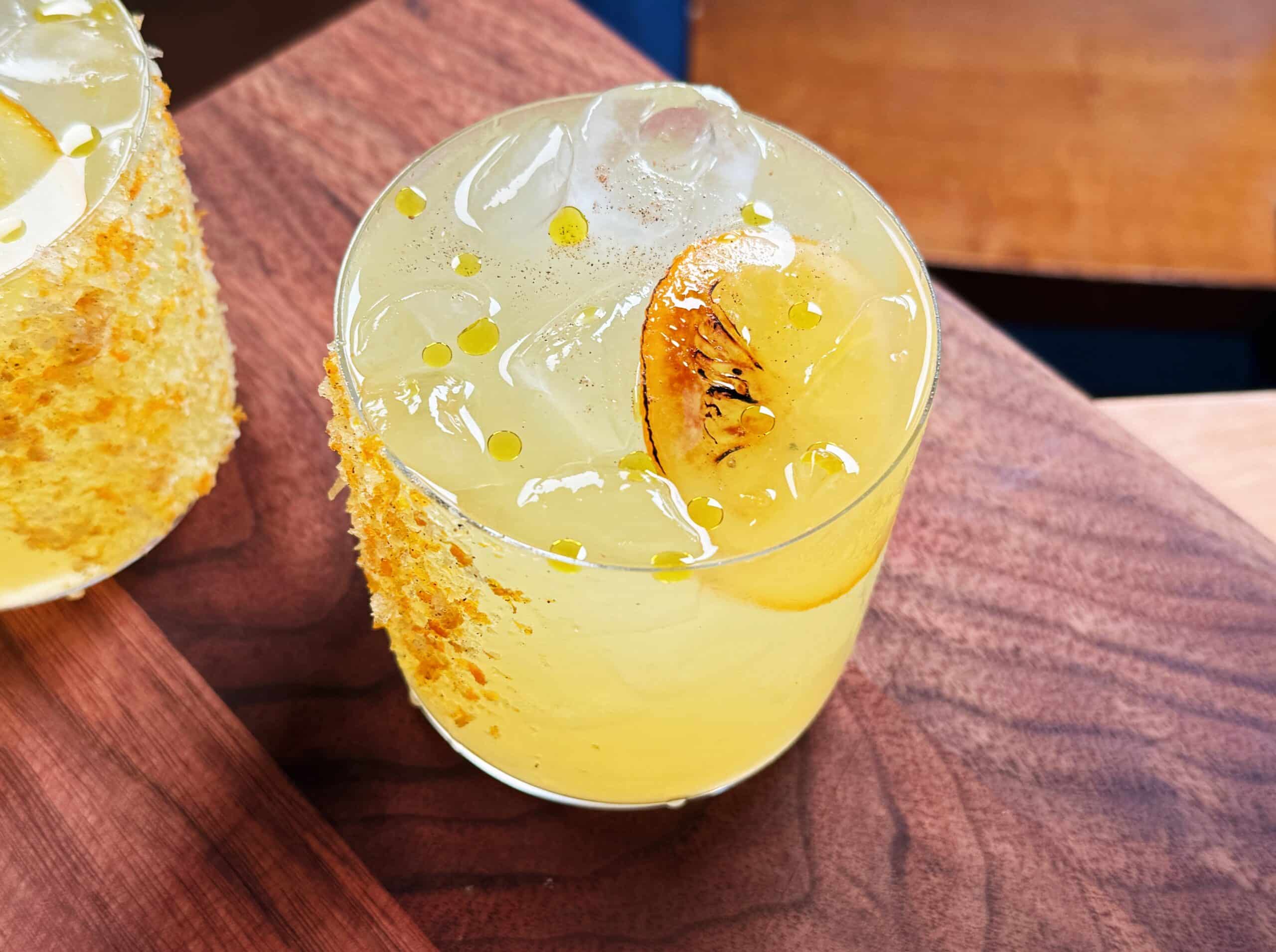 orange cardamom margaritas