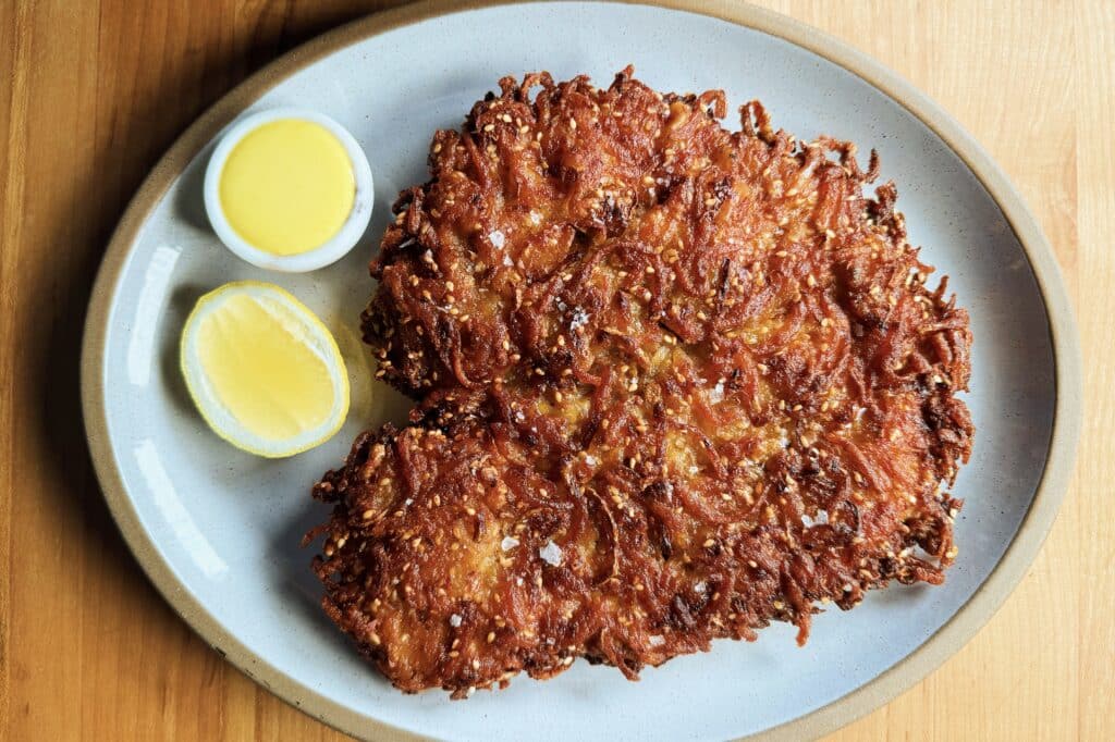 schnitzel latkes