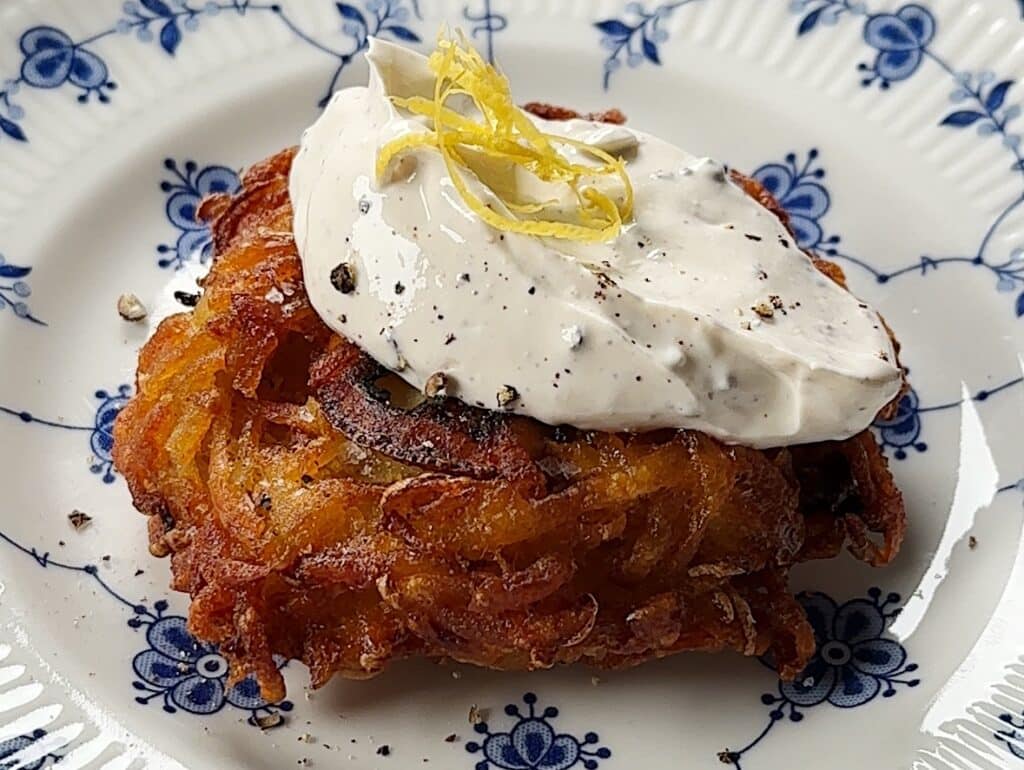 lemon latkes