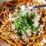 brown butter tomato pasta