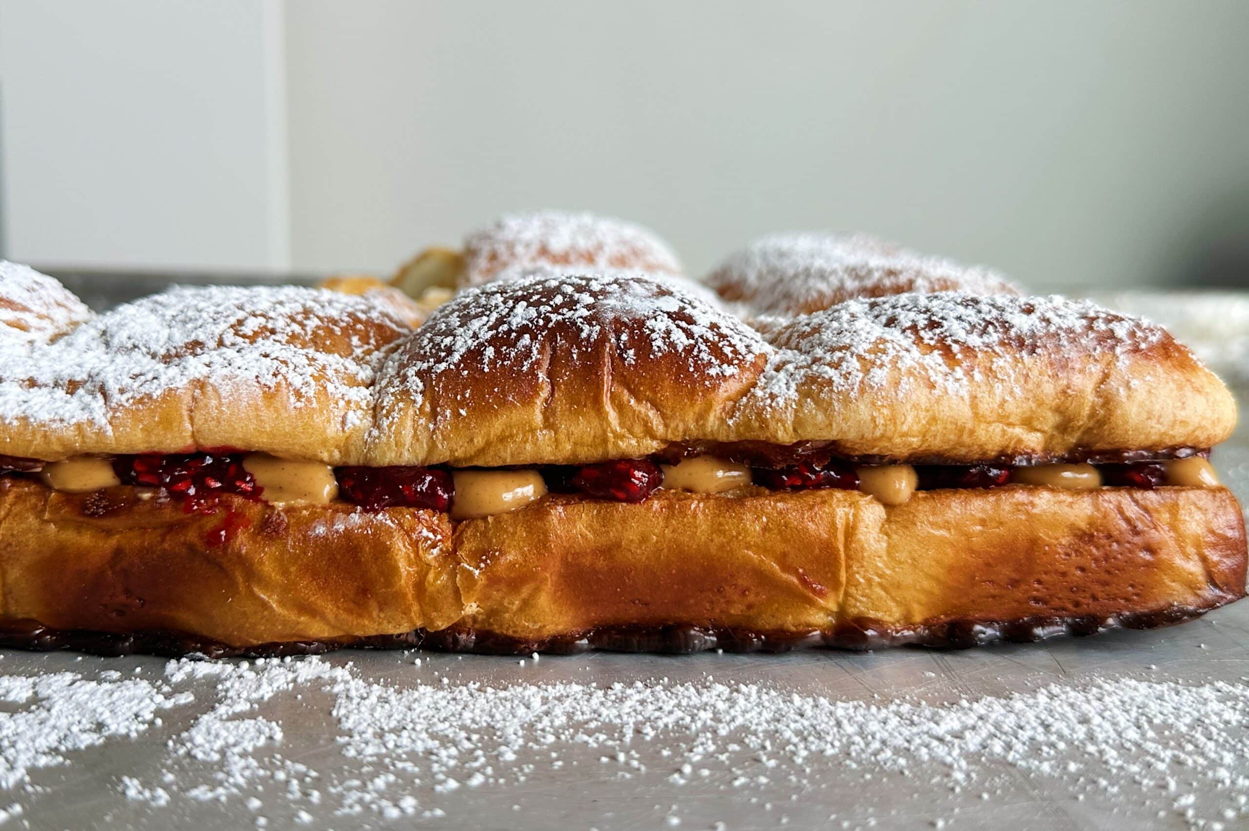 Peanut Butter Jelly French Toast Sliders