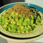 green goddess chickpea salad