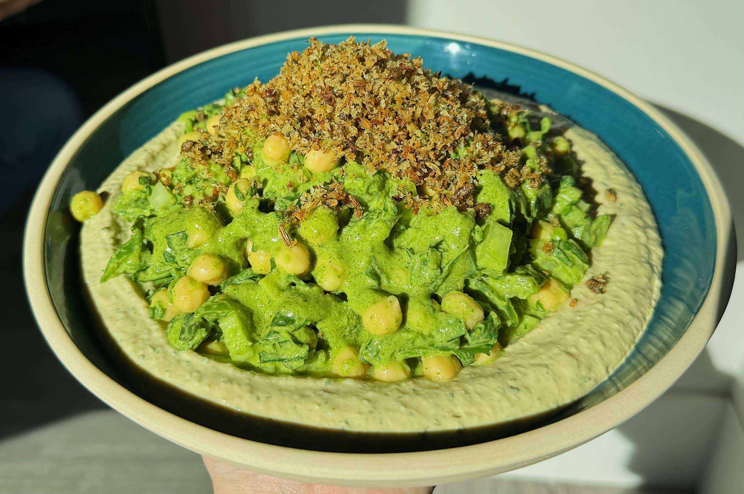 Green Goddess Chickpea Salad