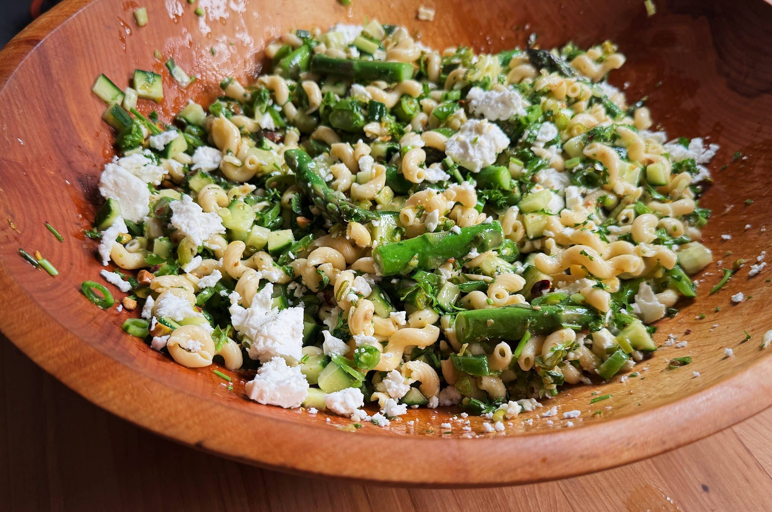 Green Goddess Pasta Salad