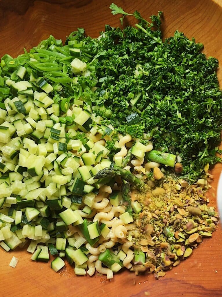 Green Goddess Pasta Salad