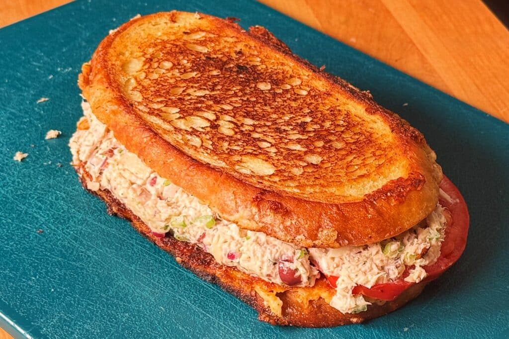 tuna feta melt