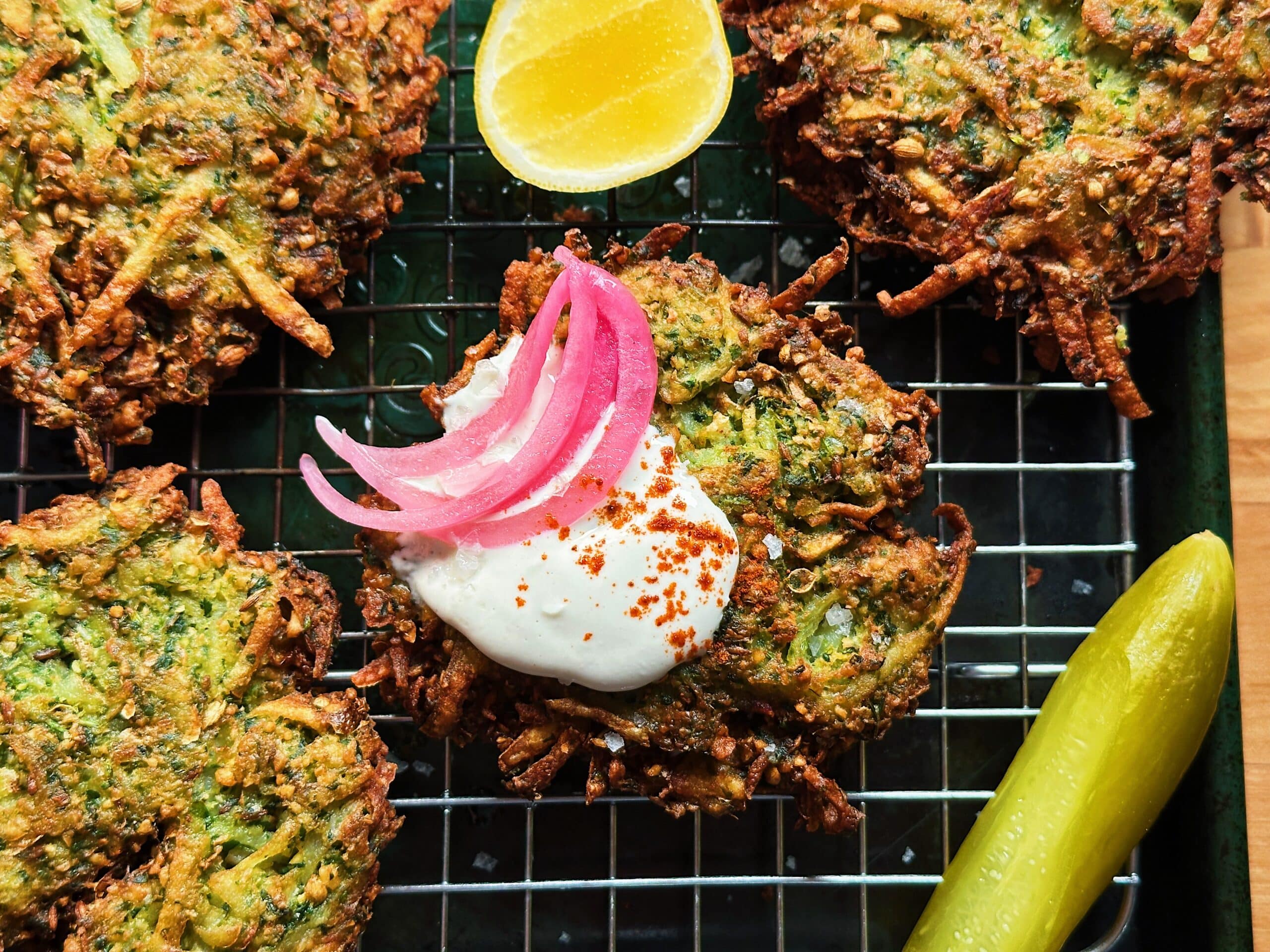 Falatkes (Falafel Latkes)